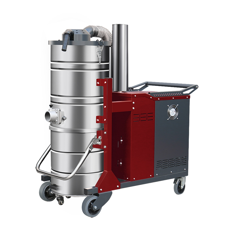 揭阳坦洁380V 双桶手动反吹工业吸尘器X8系列